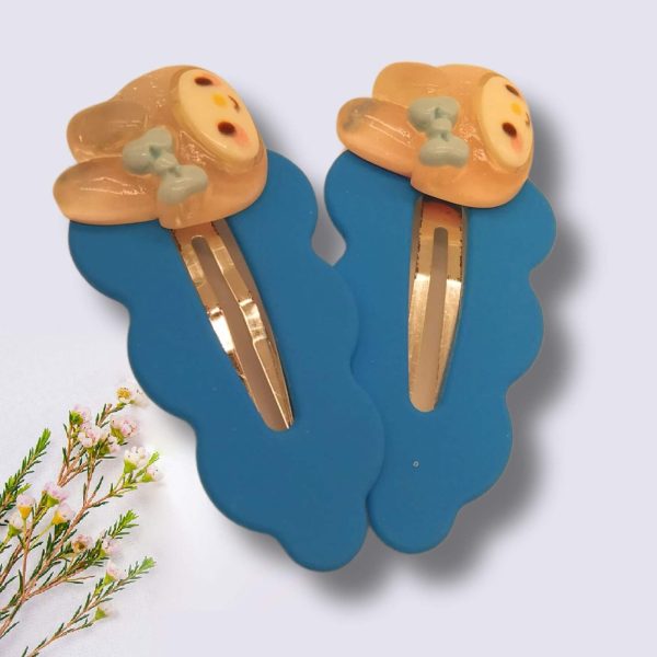 Teaddy Bear Cloud Hair Pin