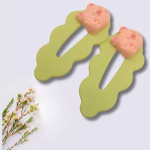 Teady Bear Cloudy Hair Pin
