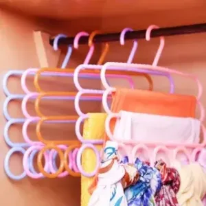 3 Layers Hanger with 5 Hole for Multipurpose use