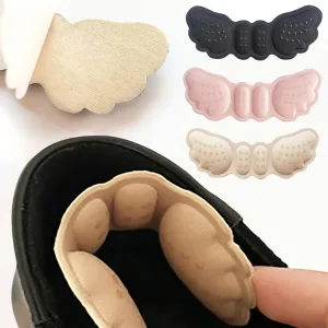 1pair High Heel Insoles Butterfly Pads