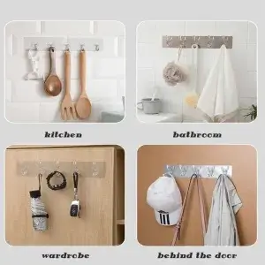 Self Adhesive Wall Mounted Sticky Hooks Strip