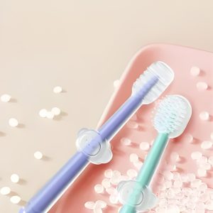 2PCs Silicon Baby Toothbrush for Milk Teeth