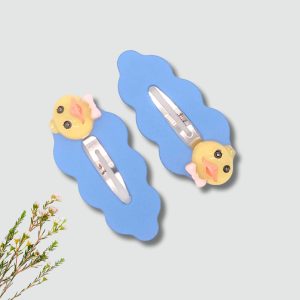 Duck Cloudy Hair Pin