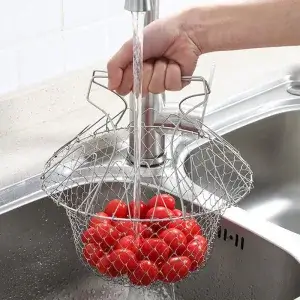Multifunctional Folding Frying Chef Basket