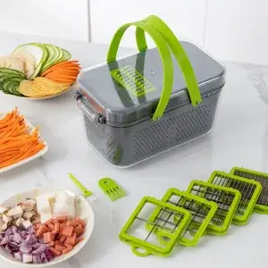 22Pcs-set Multifunctional Vegetable Cutter Kitchen Accessories