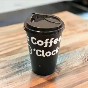 1PC Printed Plastic Coffee Cup 500ML