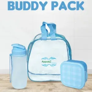 Buddy Pack (Bottle and School Lunch Box) With Handle Bag